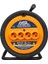 ASL-1020 20 Metre 4 Priz Girişli Makaralı Uzatma Kablosu 3000W 3x1.5mm 2