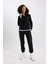 Fit Sporcu Jogger Eşofman Altı Standart Fit Çift Cepli A4504AX23WN 12