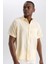 Relax Fit Poplin Kısa Kollu Gömlek B3002AX23HS 6
