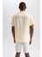 Relax Fit Poplin Kısa Kollu Gömlek B3002AX23HS 11