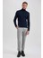 Twill Chino Pantolon Slim Fit Dar Kesim Dar Paça Basic Düz Cepli B2091AX23AU 7