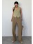 Haki Yüksek Bel Kadın Palazzo Pantolon MG2506 5