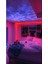 Starry Projektör Bluetooth Hoparlör Gece Lambası Rgb LED Işıklı Parti Hoparlörü Speaker 6
