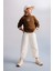 Kız Çocuk Loose Fit Yarım Balıkçı Yaka Triko Kazak B3996A823AU 12