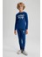 Erkek Çocuk Baskılı Uzun Kollu Pijama Takımı B3967A823WN 7