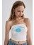 Baskılı Fitilli Kaşkorse Straplez Bluz B3998AX23HS 10