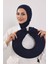Çıkarılabilir Arkası Fiyonklu Şapkalı Ninja Bone Türban,s-5 2