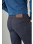 Lacivert Gabardin Pamuk 5 Cepli Spor Pantolon PNS24K24004_D39 4