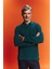 Regular Fit Polo Yaka Pike Basic Düz Sweatshirt B1869AX23AU 14