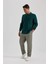 Regular Fit Polo Yaka Pike Basic Düz Sweatshirt B1869AX23AU 16