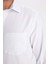 Regular Fit Oxford Basic Düz Uzun Kollu Beyaz Gömlek B1873AX23AU 13