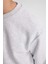 Erkek Çocuk Bisiklet Yaka Selanik Kumaş Basic Düz Sweatshirt B5308A823WN 11