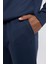 Fit Slim Fit Sporcu İnce Jogger Eşofman Altı Dar Kesim Skuba Dalgıç Kumaş Standart Paça Beli Bağcıklı Lastikli Paça Z9112AZ24SP 9