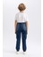 Erkek Çocuk Kargo Cepli Jogger Lastikli Paça Jean Pantolon B5447A824SP 11