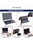 MacBook Air 13 inç Kılıf – M1 A2337, Retina A2179, A1932 Uyumlu, Sert Koruma Kapak – Ultra İnce & Şık Tasarım (Leaf Desen) Deri Kumaş Kaplama Seri – Touch ID’li MacBook Air ile Uyumlu 4