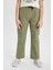 Erkek Çocuk Kargo Cepli Düz Paça Gabardin Pantolon B5924A824SP 10