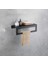 Siyah Raflı Havlu Askısı, Metal Raflı Havluluk, Mutfak, Banyo Raflı 2