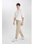 Regular Fit Jogger Gabardin Pantolon Beli Bağcıklı Cepli Düz Paça B6148AX24SP 11