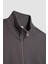 Comfort Regular Fit Rahat Kalıp Dik Yaka Cepli Basic Düz Fermuarlı Sweatshirt A5276AX24SP 13