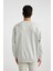 Oversize Geniş Kalıp Bisiklet Yaka Basic Düz Sweatshirt T5139AZ24SP 10