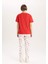 Fall in Love Regular Fit Baskılı Kısa Kollu Pijama Takımı B6207AX24SP 18