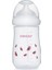 Pembe Kuş Tasarımlı 260ML Geniş Ağızlı, Orta Akışlı, Anti-Kolik Biberon 1