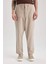 Gabardin Pantolon Baggy Fit Bol Rahat Kesim Cepli Düz Paça B4762AX24SP 10