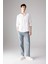 Regular Fit Normal Kesim Gabardin Chino Kanvas Pantolon Yazlık Fermuar Cepli Düz Paça B2088AX24SP 10