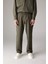 Yazlık Gabardin Pantolon Straight Fit Bol Rahat Kesim Cepli Düz Paça B4089AX24SP 10