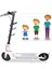 Elektrikli Scooter Için Çocuk Kavrama Gidonu M365 / Onvo / Hifree /citymate Vb. Tüm Modellerle Uyumlu Mini Gidon 2