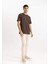 Yazlık Gabardin Chino Kanvas Pantolon Slim Fit Dar Kesim Dar Paça Cepli B2089AX24SP 8