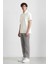 Yazlık Chino Kanvas Pantolon Slim Fit Dar Kesim Cepli Dar Paça T1055AZ24SP 10