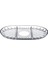 Elegant Oval Bölmeli Servis Tabağı 27X16 cm 5