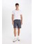 %100 Pamuk New Regular Fit Bisiklet Yaka Basic Düz Kısa Kollu Tişört V7699AZ24SP 16