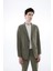 Regular Fit Ceket Yaka Düğmeli Astarlı Basic Düz Blazer Ceket B7179AX24SP 13