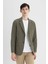Regular Fit Ceket Yaka Düğmeli Astarlı Basic Düz Blazer Ceket B7179AX24SP 18