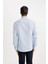 Slim Fit Dar Kesim Polo Yaka Petek Dokulu Uzun Kollu Gömlek B6476AX24SP 18