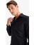 %100 Pamuk Slim Fit Dar Kesim İtalyan Yaka Non Iron Ütü Gerektirmeyen Uzun Kollu Gömlek A7803AX24SP 12