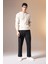 Pantolon Relax Fit Beli Bağcıklı Cepli Basic Düz Düz Paça B7336AX23WN 8