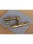 Trim Mat Antik Sarı Aynalı Oda Kapı Kolu 1 Takım Şık ve Dayanıklı 5