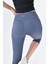 Yüksek Bel Toparlayıcı Diz Altı Kapri Tayt Capri 5