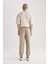 Jogger Gabardin Pantolon Regular Beli Bağcıklı Cepli Lastikli Paça B7493AX24SP 12