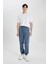 Jogger Gabardin Pantolon Regular Beli Bağcıklı Cepli Lastikli Paça B7493AX24SP 15