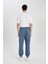 Jogger Gabardin Pantolon Regular Beli Bağcıklı Cepli Lastikli Paça B7493AX24SP 16