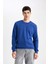 Regular Fit Bisiklet Yaka Sweatshirt B7833AXNS 9