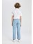 Erkek Çocuk Straight Fit Düz Paça Basic Düz Jean Pantolon B5740A824SM 11