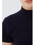 Balıkçı Yaka Kısa Kol Kadın Body T-Shirt 2046 3