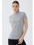 Balıkçı Yaka Kısa Kol Kadın Body T-Shirt 2046 3