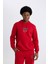 Fit NBA Chicago Bulls Standart Fit Kapüşonlu Cepli Sweatshirt 14