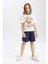 Kız Çocuk Baskılı Şort 10